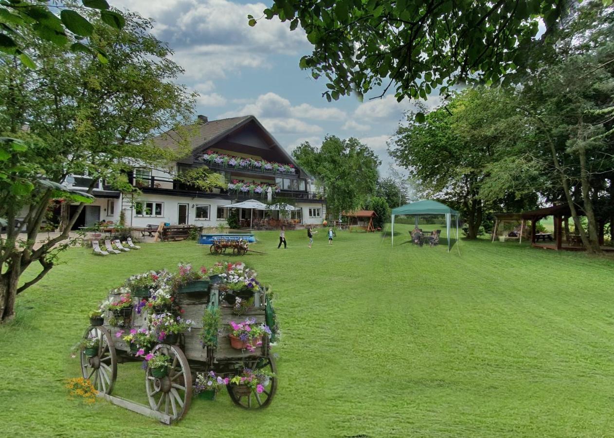 Landhaus Zum Mushof Hotel Wethen ภายนอก รูปภาพ