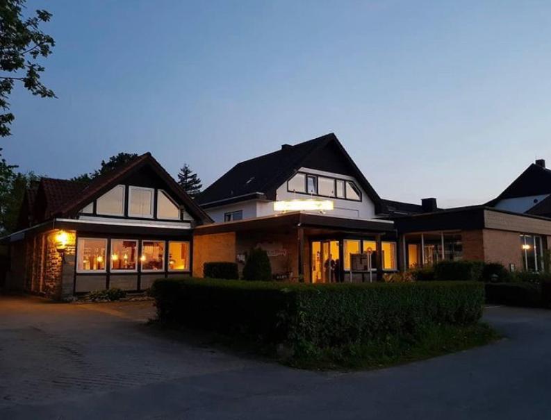 Landhaus Zum Mushof Hotel Wethen ภายนอก รูปภาพ