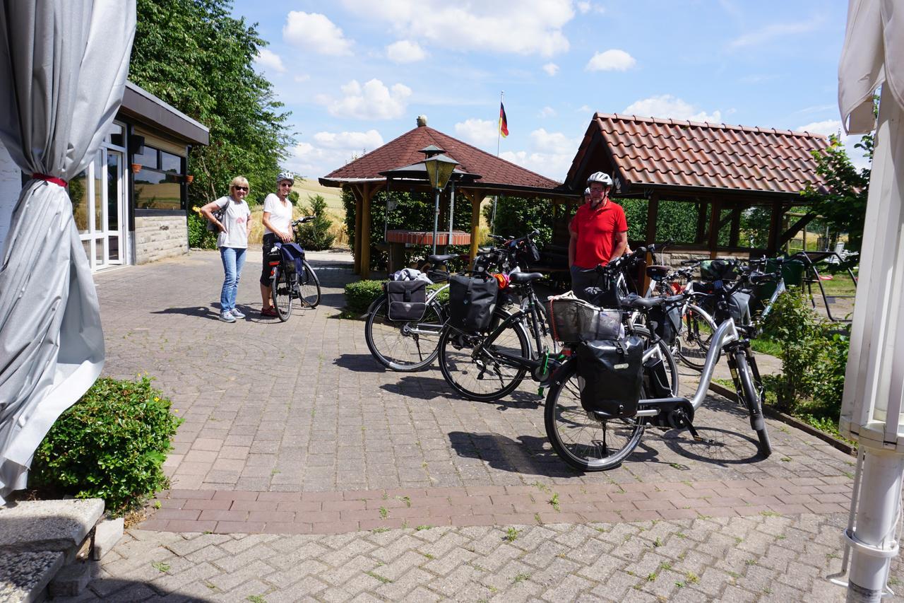 Landhaus Zum Mushof Hotel Wethen ภายนอก รูปภาพ