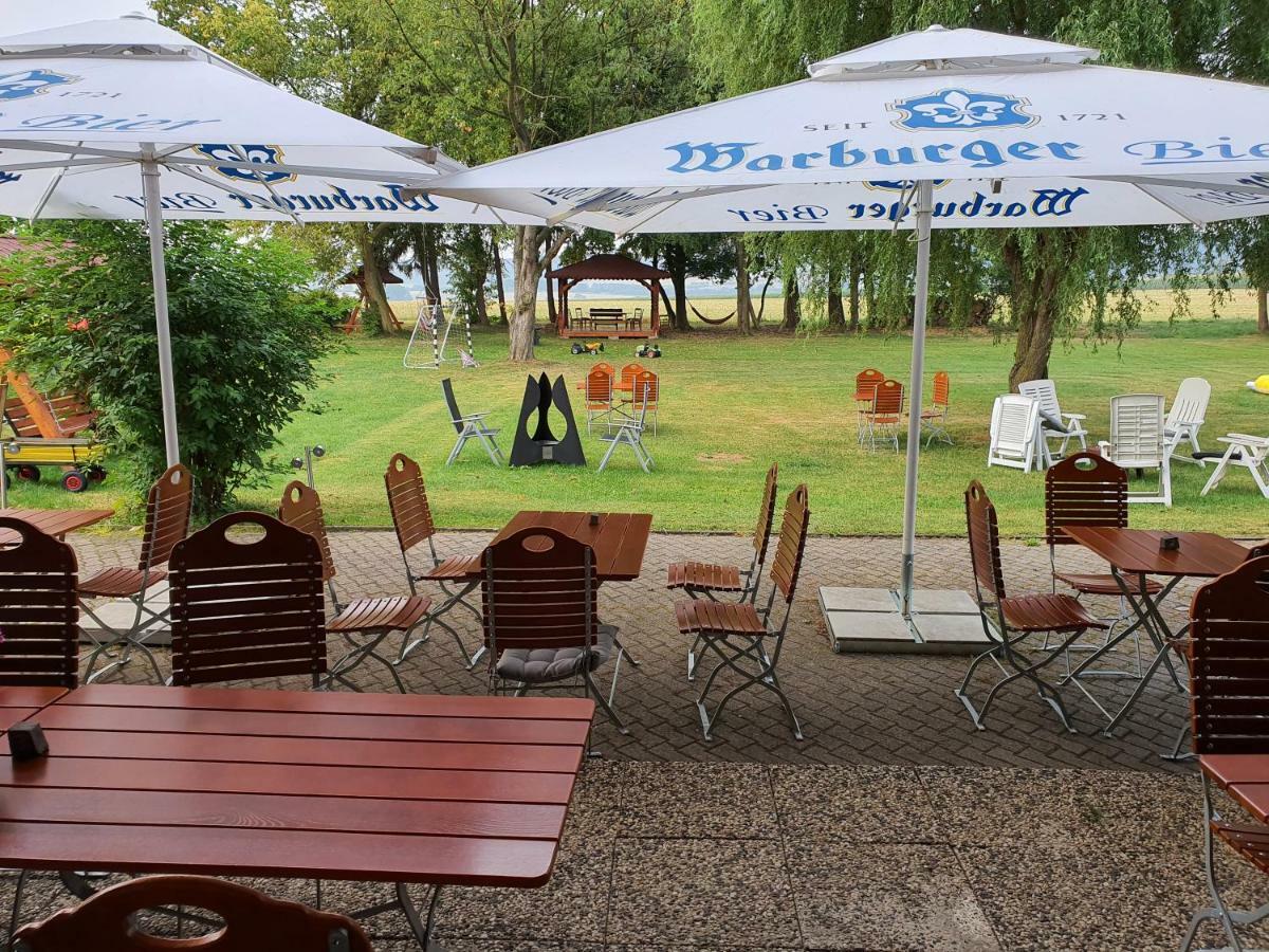 Landhaus Zum Mushof Hotel Wethen ภายนอก รูปภาพ