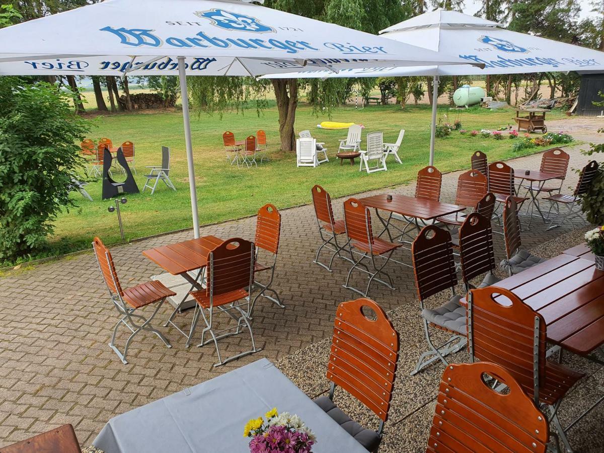 Landhaus Zum Mushof Hotel Wethen ภายนอก รูปภาพ